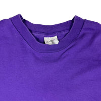 90s purple fotl blank tee size large