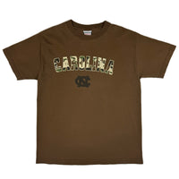 2000s camo Carolina logo tee size medium