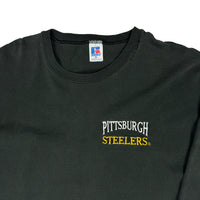 Vintage 90s Pittsburgh Steelers Russell Athletic long sleeve tee size XL