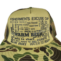 Vintage Fisherman’s Excuse trucker hat