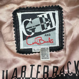 Vintage G-III and Carl Banks Oakland Raiders leather jacket size XL