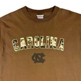 2000s camo Carolina logo tee size medium