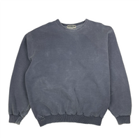 Blue/grey wind river blank crewneck size XL