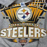 Vintage 1995 Pittsburgh Steelers crewneck size large