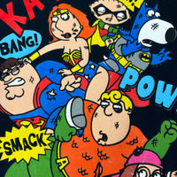 2010 Family Guy superhero tee size XL