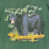 Vintage black bear tee size XL