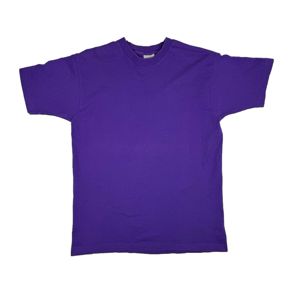 90s purple fotl blank tee size large