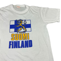 Vintage 80s Finland tee size medium