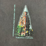 Vintage Toronto Flatiron Building tee size large