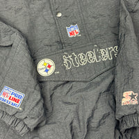 Vintage 90s Starter Pittsburgh Steelers jacket size large