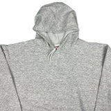 Vintage 90s blank grey hoodie size large