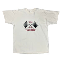 Vintage 90s checkered flag tee size XL