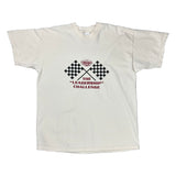 Vintage 90s checkered flag tee size XL