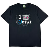 I heart Portal tee size medium