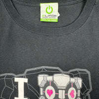 I heart Portal tee size medium