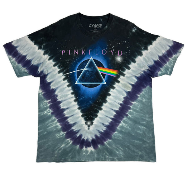 Liquid Blue Pink Floyd Dark Side of the Moon tee size XL