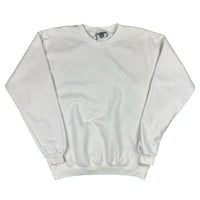 Vintage 90s blank white Lee crewneck size medium