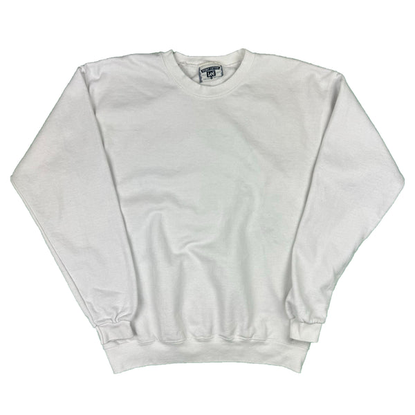 Vintage 90s blank white Lee crewneck size medium