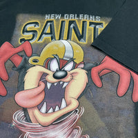 90s Taz New Orleans Saints tee size XL