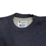 Vintage Champion battleship grey blank crewneck size large