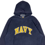 Navy hoodie size large