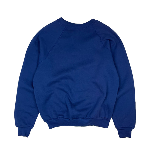 Vintage made in USA royal blue blank crewneck size