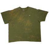 New age Nike olive bleach wash mini swoosh size XXL