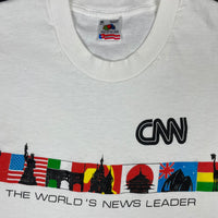 Vintage 90s CNN t-shirt size medium