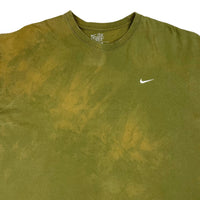 New age Nike olive bleach wash mini swoosh size XXL