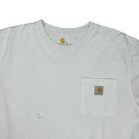 Thrash white Carhartt pocket tee size medium