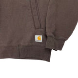 Carhartt zip up sweatshirt size large