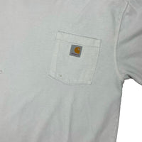 Thrash white Carhartt pocket tee size medium