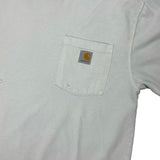 Thrash white Carhartt pocket tee size medium