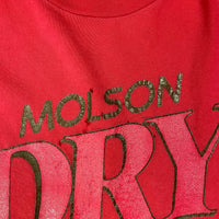 90s Molson Dry t-shirt size XL