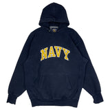 Navy hoodie size large