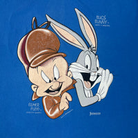 1990s Bugs Bunny and Elmer Fudd t-shirt size large