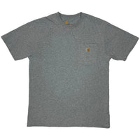 Grey Carhartt pocket tee size small