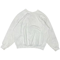 90s blank white raglan sweatshirt size small