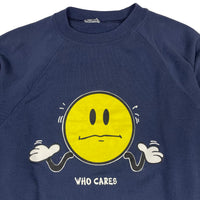 90s Who Cares crewneck size medium