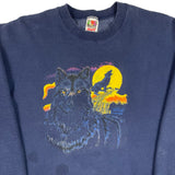 Vintage 90s full moon graphic crewneck size XL