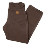 Brown Carhartt Carpenter Pants 36x32