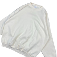 Vintage cream blank sweatshirt size XL