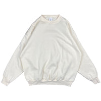 Vintage cream blank sweatshirt size XL